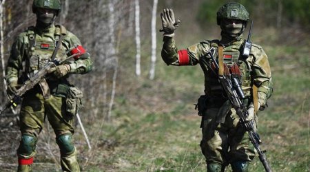 Belarus Ordusunun üçdə birini Ukrayna ilə sərhədə yerləşdirib