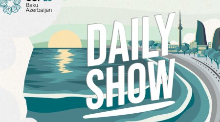 COP29 Azərbaycan Əməliyyat Şirkəti “Daily Show” verilişini təqdim edir