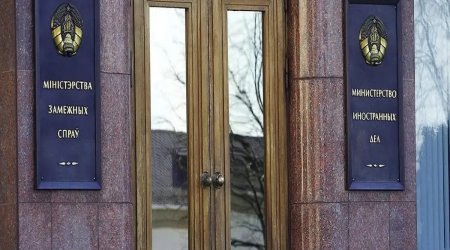 Ermənistanın müvəqqəti işlər vəkili Belarus XİN-ə çağırılıb