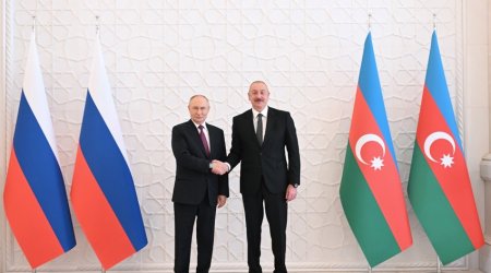 Presidents of Azerbaijan and Russia discuss regional issues