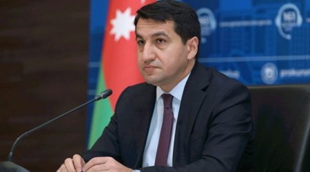 Hacıyev: Nikol Paşinyan Minsk qrupunun ləğvi ilə bağlı təhriflərə yol verib