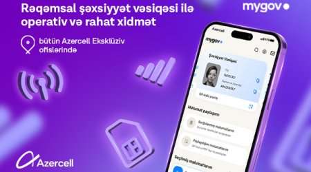 Azercell offices accept digital identity cards