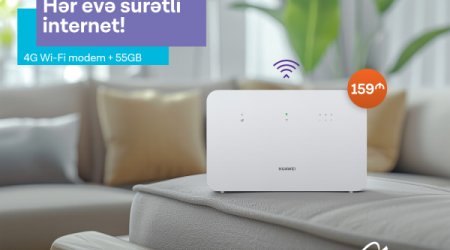 Azercell introduces a new Wi-Fi modem