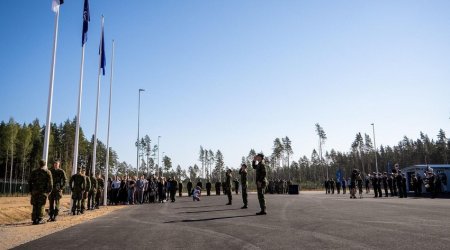 На юге Эстонии открылась новая военная база у границы с Россией