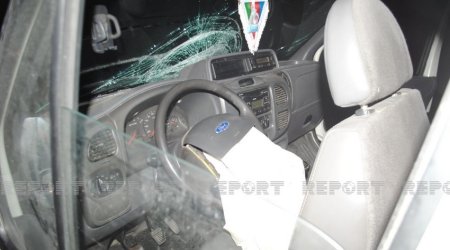 В Шуше перевернулся микроавтобус, есть пострадавшие