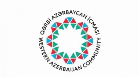 Qərbi Azərbaycan İcması Mirzoyanın bəyanatını qınayıb