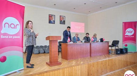 “Nar” Beynəlxalq Jest Dili həftəsi çərçivəsində sağlamlıq imkanları məhdud şagirdlərlə görüşüb