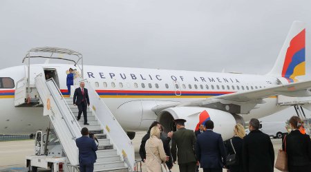 Paşinyan Fransaya gedib