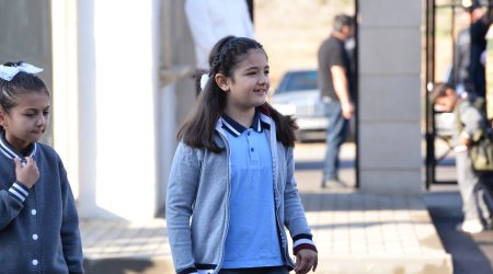 Cəbrayılda ilk dərs günü... - Fotolar