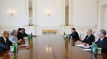 Ильхам Алиев принял первого заместителя генерального секретаря ООН