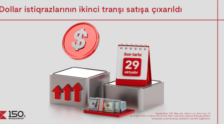 2nd tranche of Kapital Bank’s dollar bonds is now available for sale at branches