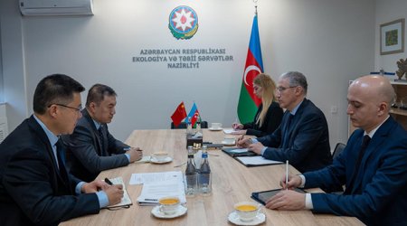 Muxtar Babayev Dinq Tao ilə görüşüb