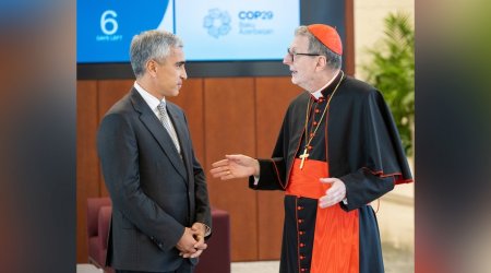 Vatican official visits Heydar Aliyev Foundation