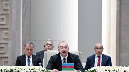 Ильхам Алиев выступил на 11-м Саммите глав государств ОТГ