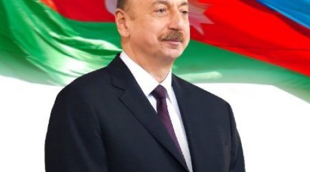 Президент Ильхам Алиев поделился публикацией по случаю Дня Государственного флага