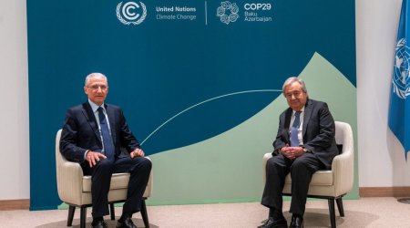Muxtar Babayev Quterrişlə görüşüb