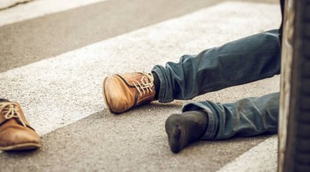 В Геранбое автомобиль сбил пешехода