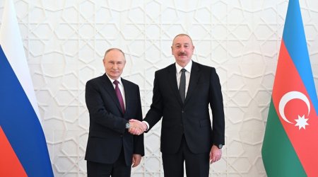 Putin İlham Əliyevə zəng edib