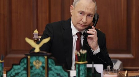 Putin Olaf Şoltsla telefonla danışıb