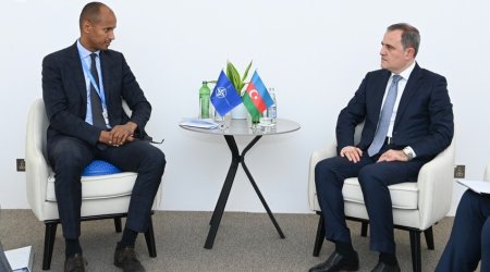 Jeyhun Bayramov meets NATO assistant secretary general