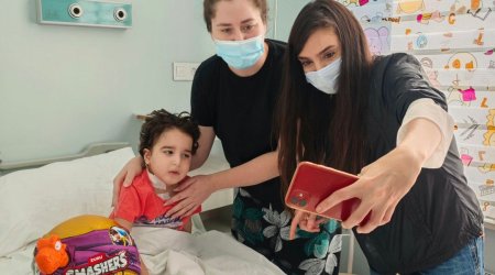 Leyla Əliyeva Milli Hematologiya və Transfuziologiya Mərkəzində olub