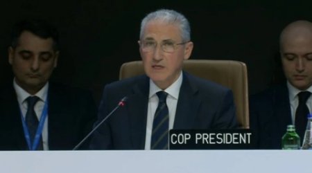 COP29-un yüksək təşkilinə görə Azərbaycana rəsmi təşəkkür qətnamə layihəsi qəbul olunub