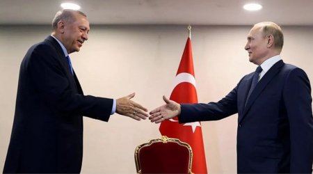 Ərdoğanla Putin arasında telefon danışığı olub