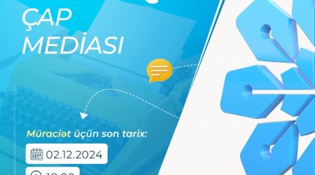 MEDİA çap və online media subyektləri üçün müsabiqə elan edib