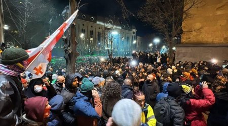 В Тбилиси в ходе акции протеста пострадали 44 человека