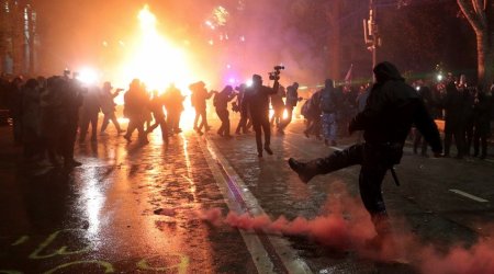 Georgian Interior Ministry says 143 policemen suffered injuries over 5 days of protests