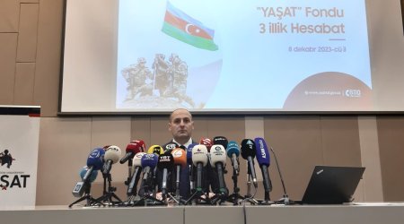 YAŞAT Fonduna daxil olan vəsaitin həcmi açıqlanıb