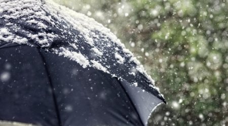 В столице и на Абшероне ожидается мокрый снег