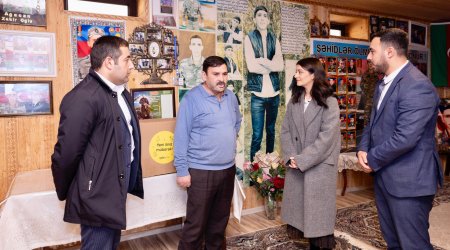 Yelo Bank visits families of martyrs and veterans in Shamakhi