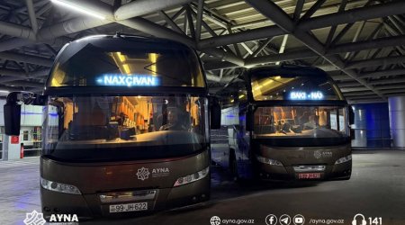 BakuBus выиграл тендер на автобусные перевозки по маршруту Баку-Нахчыван