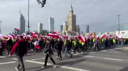 Фермеры из Польши и других стран ЕС начали демонстрацию в Варшаве