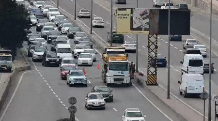 “Koroğlu” metrostansiyası istiqamətində təmirə görə sıxlıq yaranıb