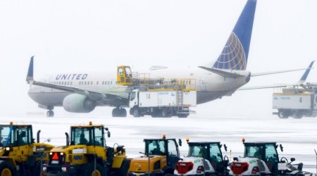 Американские авиакомпании отменили более 1300 рейсов из-за шторма