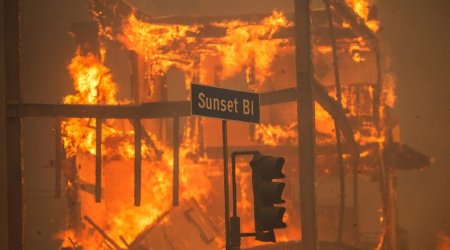 Hollywood Hills fire breaks out as deadly wildfires burn out of control across Los Angeles area