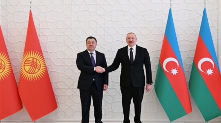 Sadır Japarov İlham Əliyevə başsağlığı verib