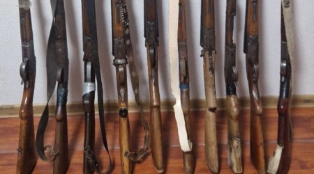 В Агсуинском районе граждане добровольно сдали 10 единиц незаконного оружия