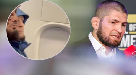 Həbib Nurməhəmmədov ABŞ təyyarəsindən qovulub - Video