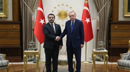Ərdoğan Suriya XİN başçısını qəbul edib