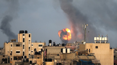 İsrailin Qəzzada yaşayış binalarına zərbəsi nəticəsində doqquz fələstinli ölüb