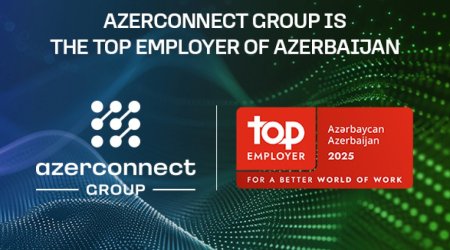 Azerconnect Group признана лучшим работодателем Азербайджана в сфере ИКТ