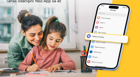Təhsil ödənişləri Yelo App ilə daha rahatdır