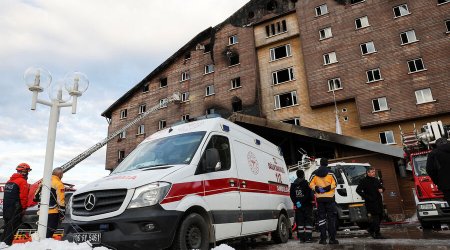Türkiyədəki yanğında bir ailənin 14 üzvü həlak olub