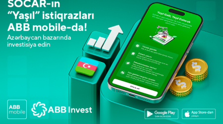 «Зеленые облигации» SOCAR в ABB mobile!