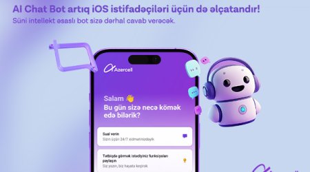 Услуга Azercell «AI Chat Bot», базирующаяся на технологии