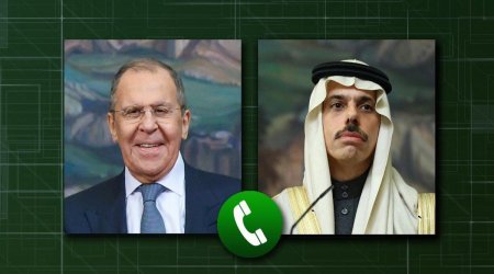 Lavrovla səudiyyəli həmkarı arasında telefon danışığı olub