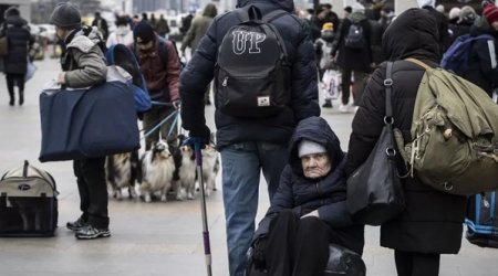 Ötən il yarım milyona yaxın ukraynalı ölkələrini tərk edib